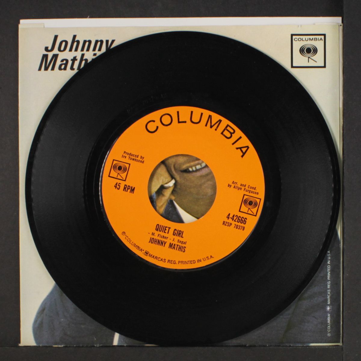 what will mary say / quiet girl by JOHNNY MATHIS