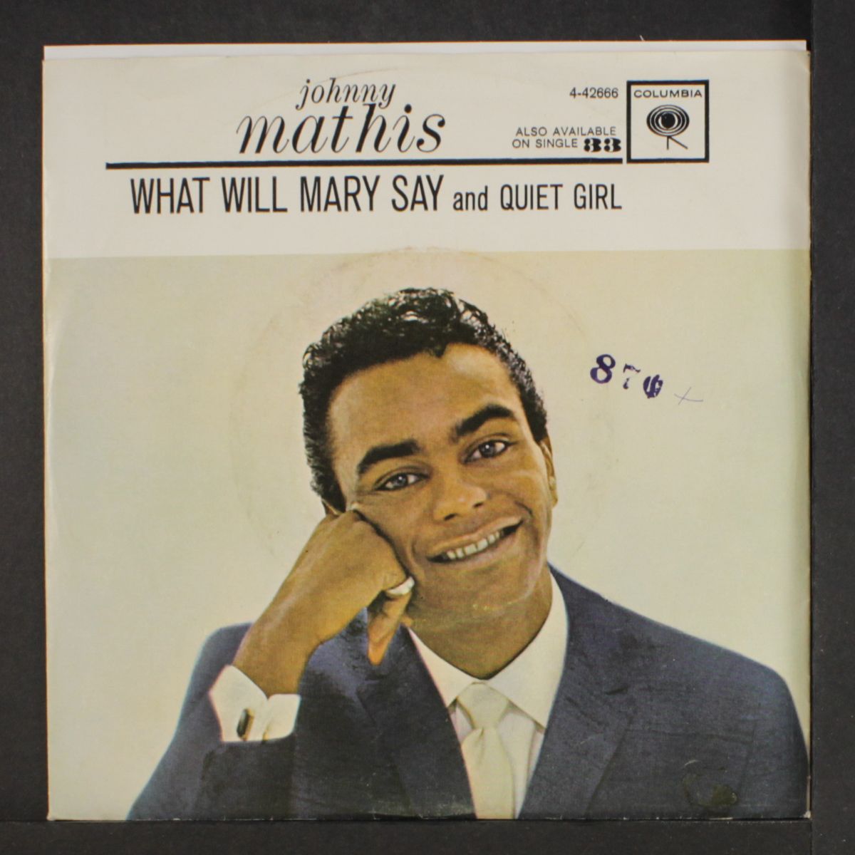 what will mary say / quiet girl by JOHNNY MATHIS