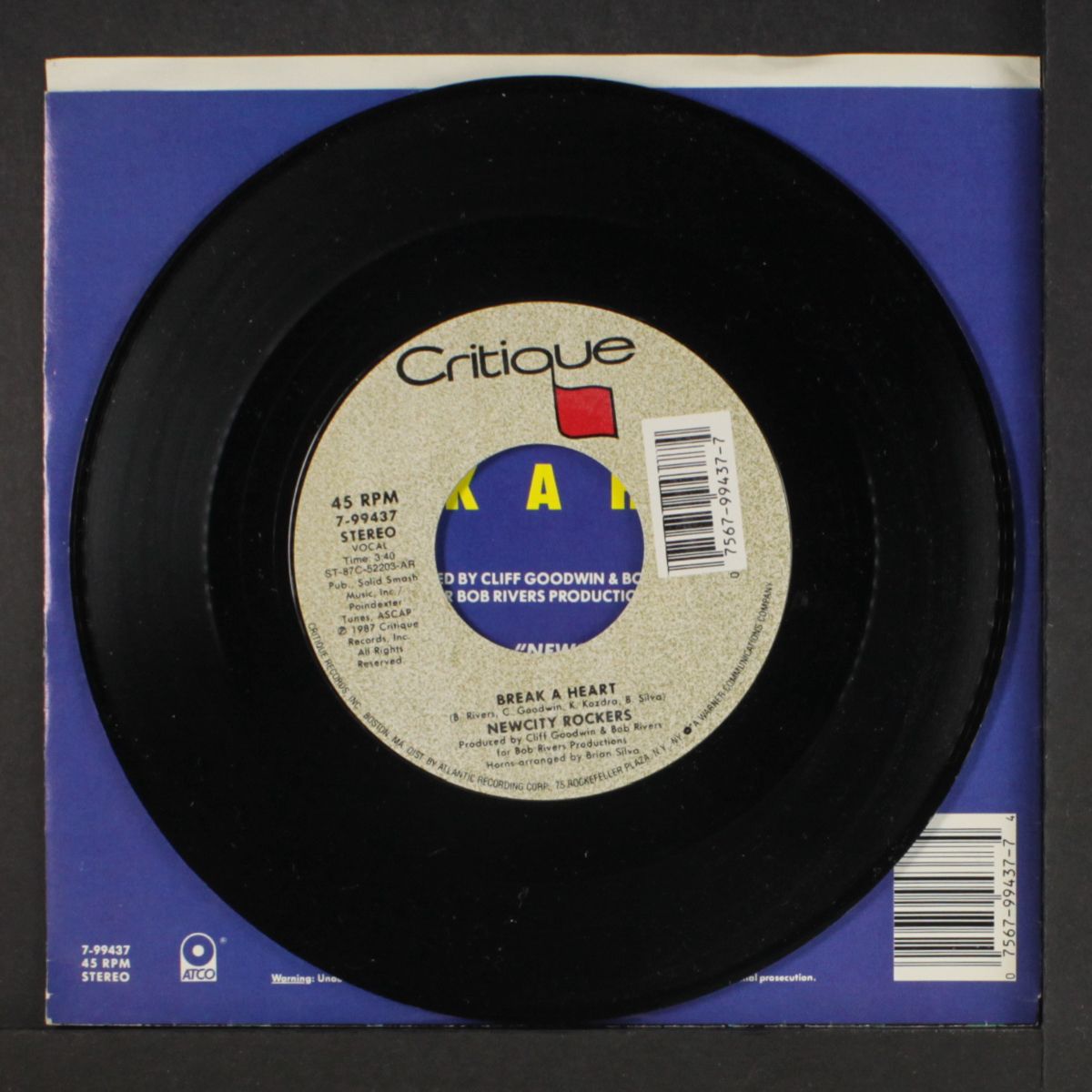 rev it up / break a heart by NEWCITY ROCKERS