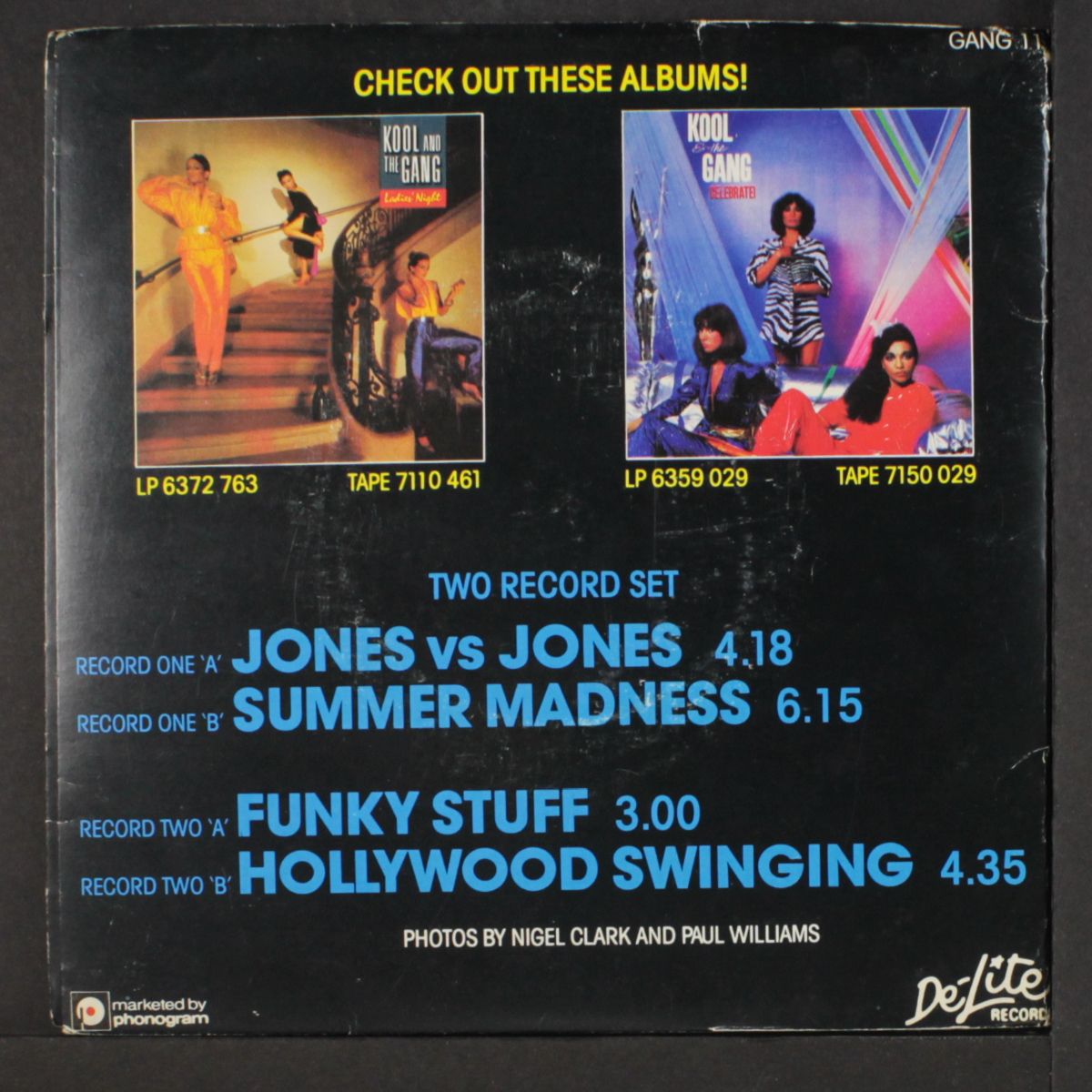 jones vs jones + 3 by KOOL & THE GANG