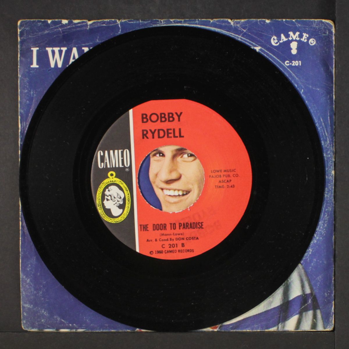 i wanna thank you / door to paradise by BOBBY RYDELL