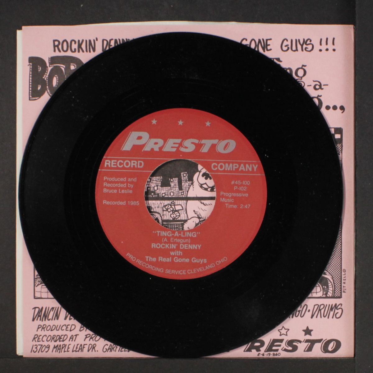 bop boogie by ROCKIN' DENNY & REAL GONE GUYS