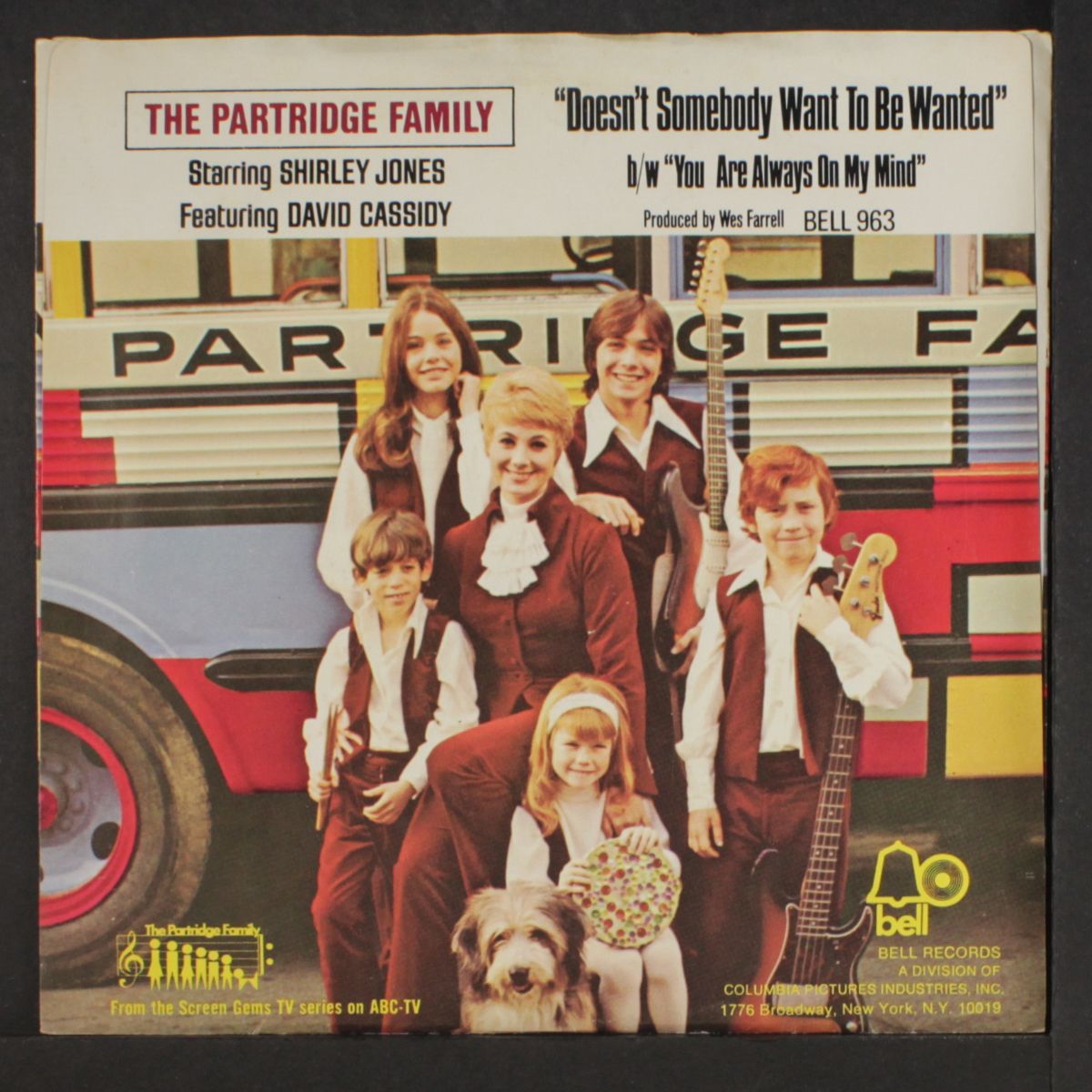 doesn't somebody want to be wanted by PARTRIDGE FAMILY
