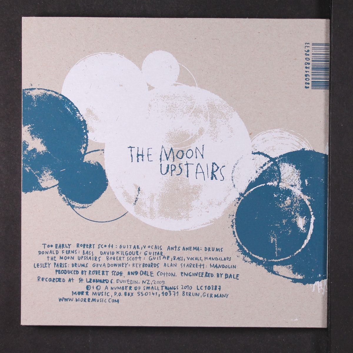 too early / the moon upstairs by ROBERT SCOTT