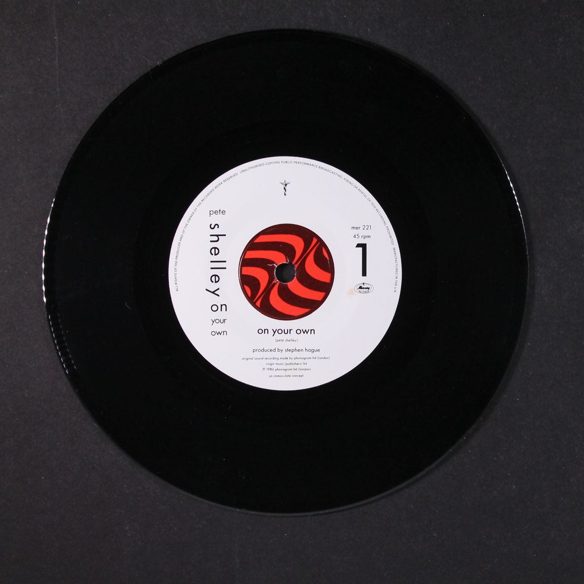 on your own by PETE SHELLEY