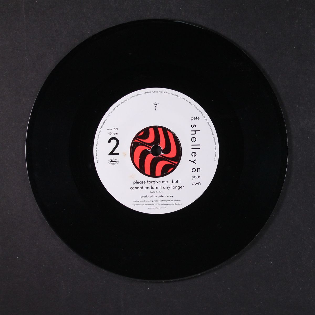 on your own by PETE SHELLEY