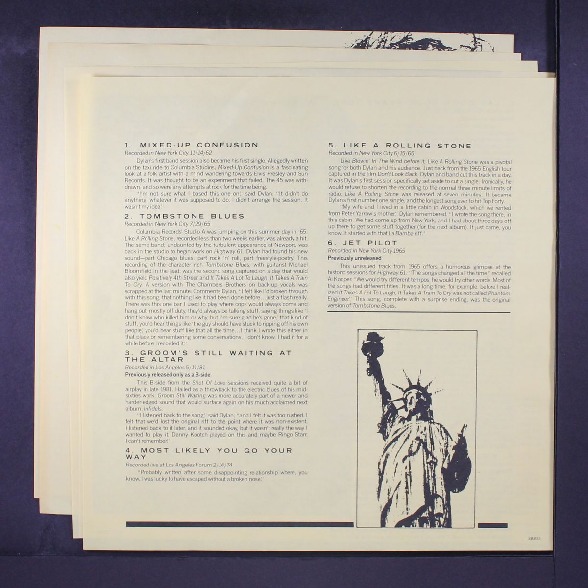 biograph by BOB DYLAN