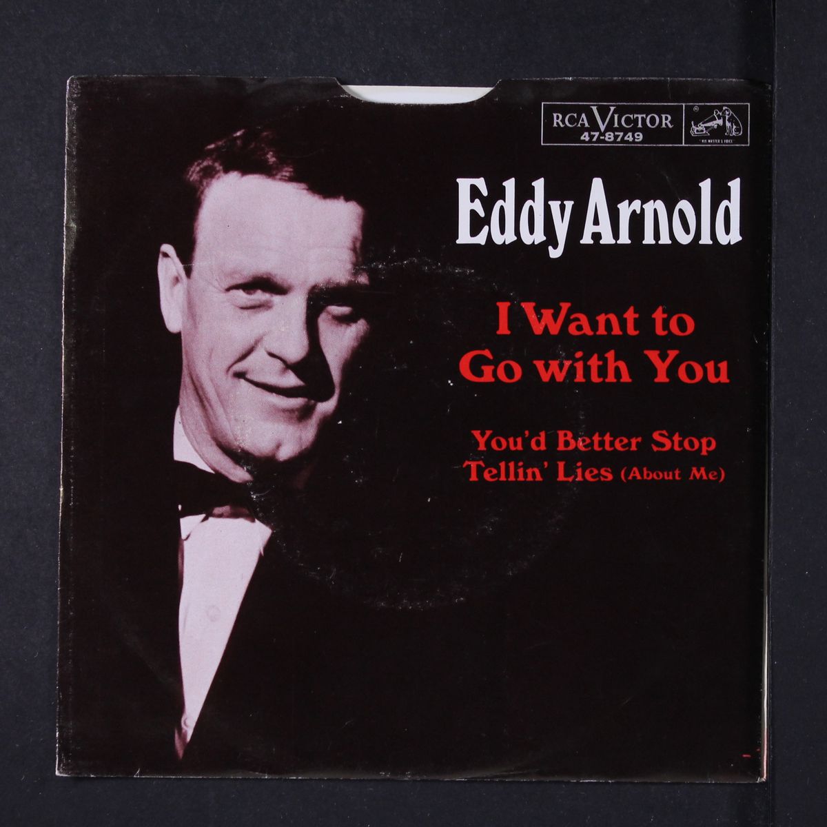 i want to go with you / you'd better stop telling lies by EDDY ARNOLD