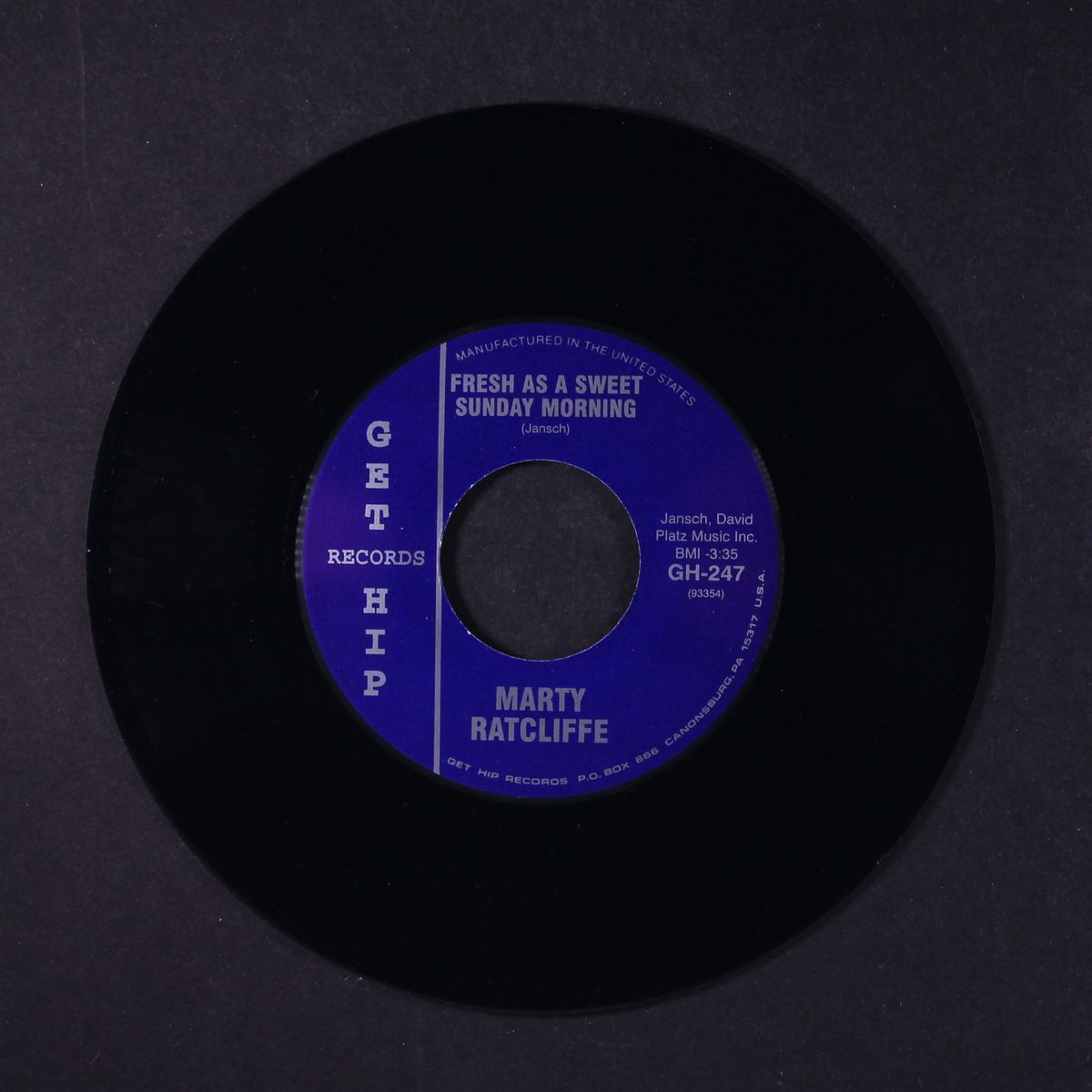 or forever / fresh as a sweet sinday morning by MARTY RATCLIFFE