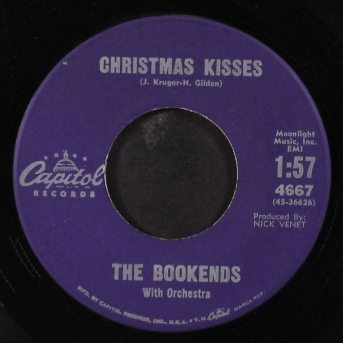 christmas kisses / let me walk with you by BOOKENDS