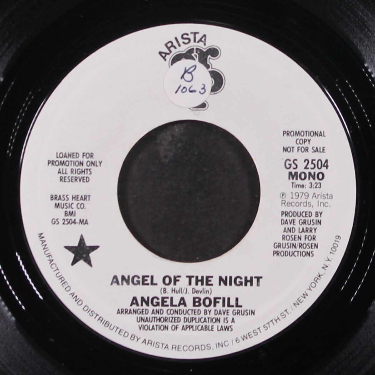 angel of the night / mono by ANGELA BOFILL