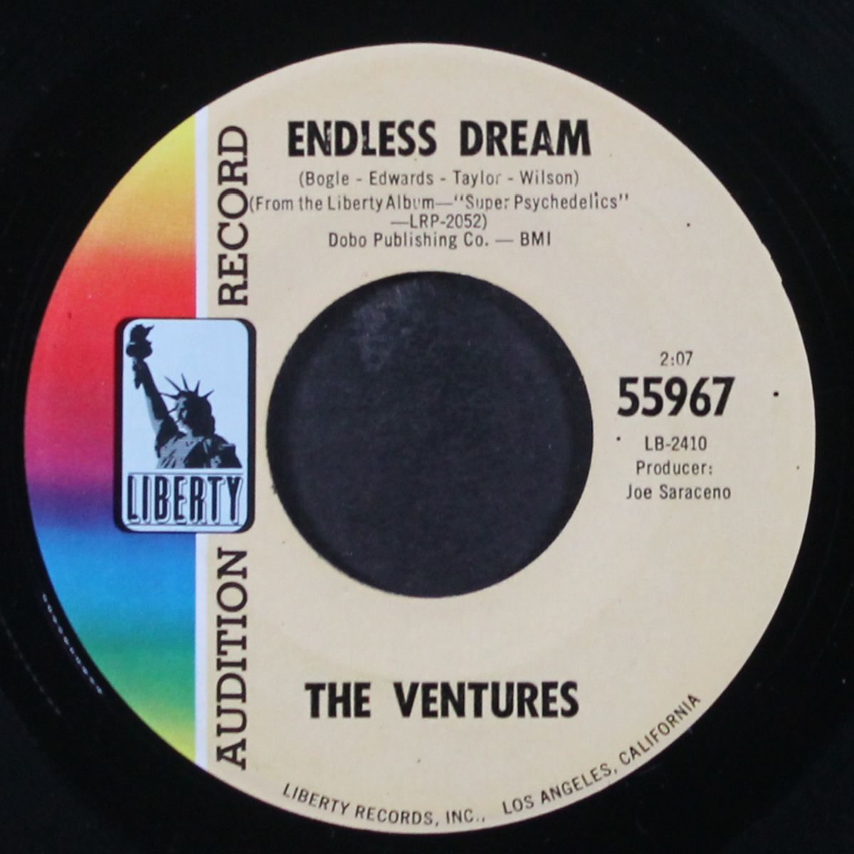 strawberry fields forever / theme from endless summer by VENTURES