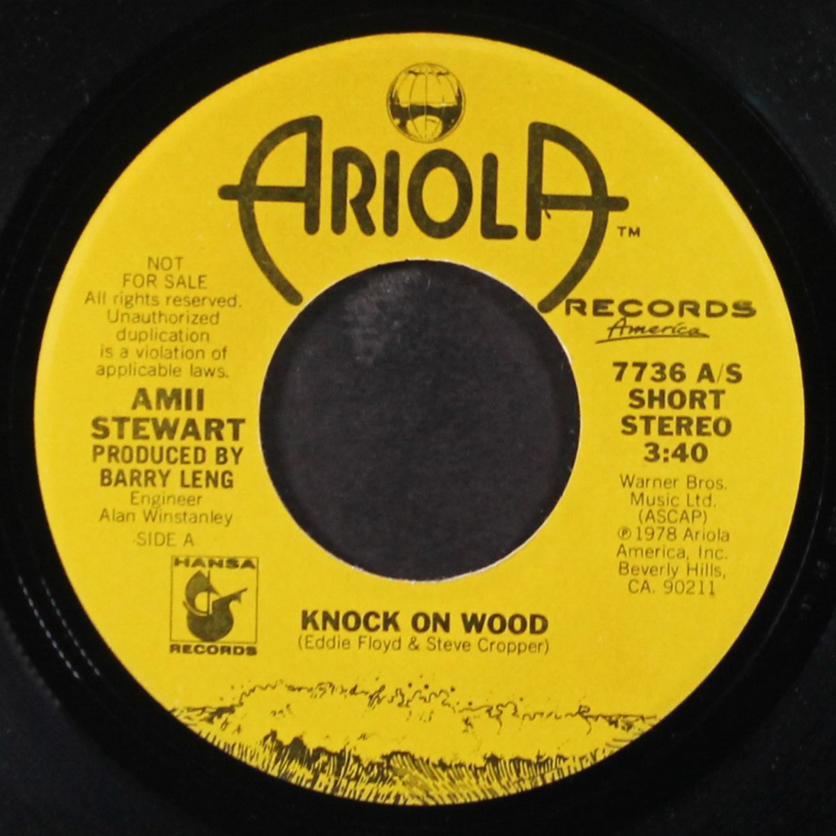 knock on wood / short by AMII STEWART