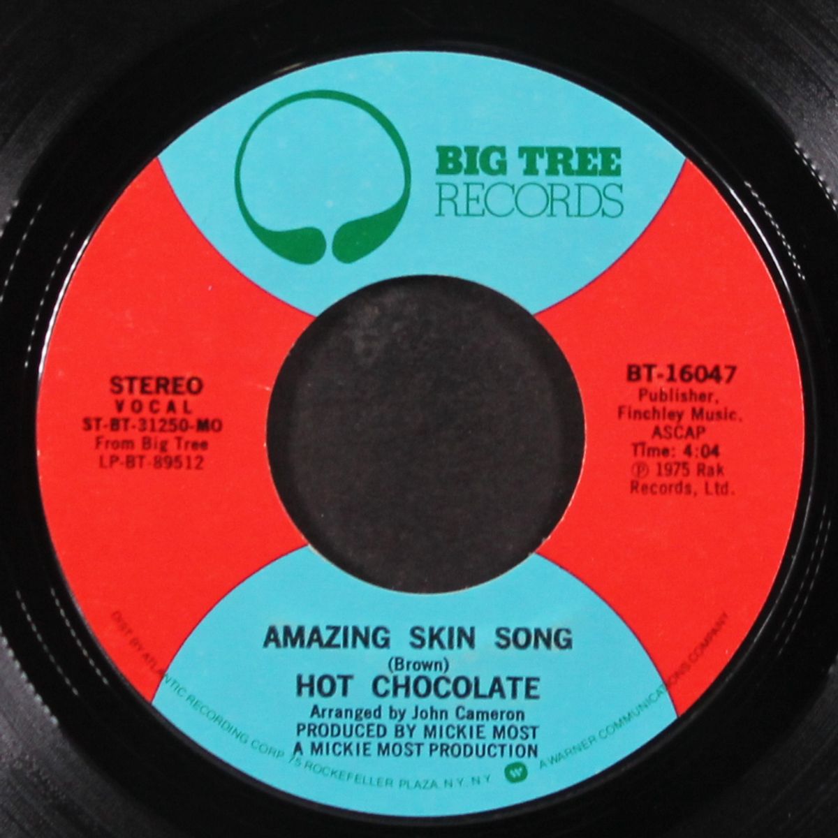 you sexy thing / amazing skin song by HOT CHOCOLATE