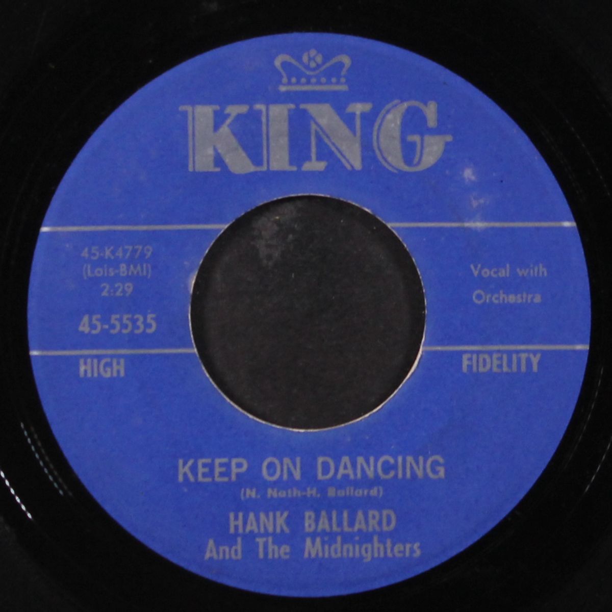 keep on dancing / nothing but good by HANK BALLARD & MIDNIGHTERS