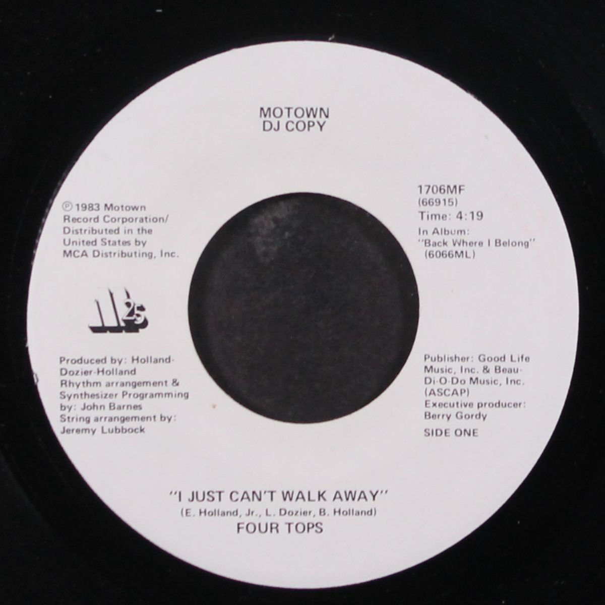 i just can't walk away by FOUR TOPS