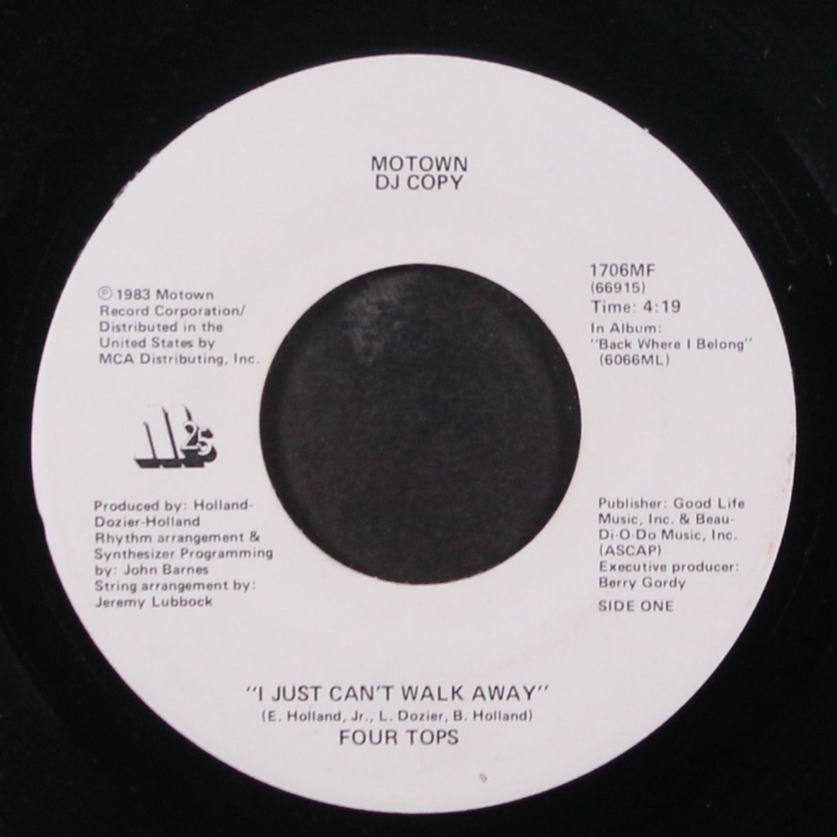 i just can't walk away by FOUR TOPS