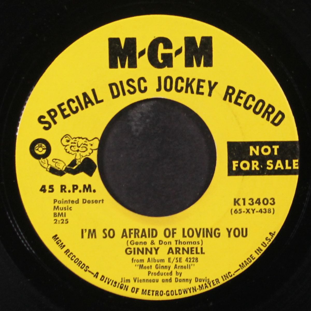i'm gettin' mad / i'm so afraid of loving you by GINNY ARNELL