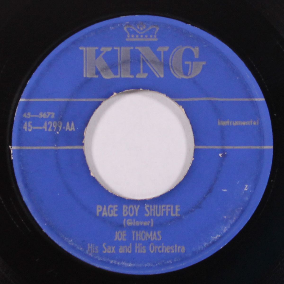 teardrops / page boy shuffle by JOE THOMAS