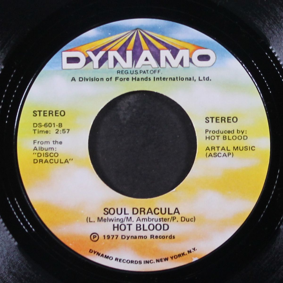 terror on the dance floor / soul dracula by HOT BLOOD