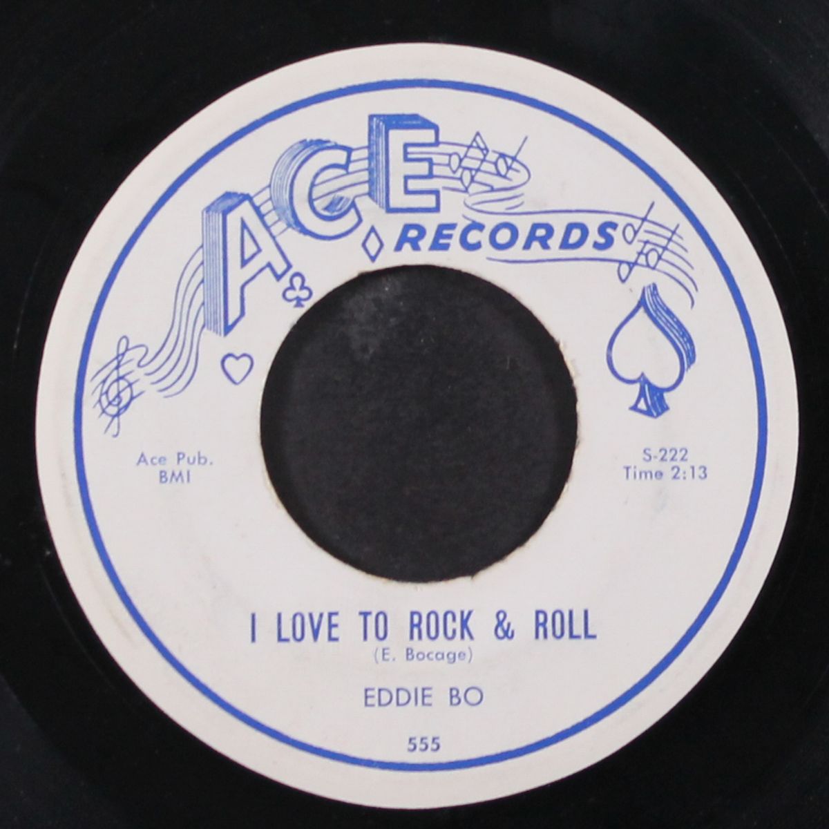 i love to rock & roll / i'll keep on trying by EDDIE BO