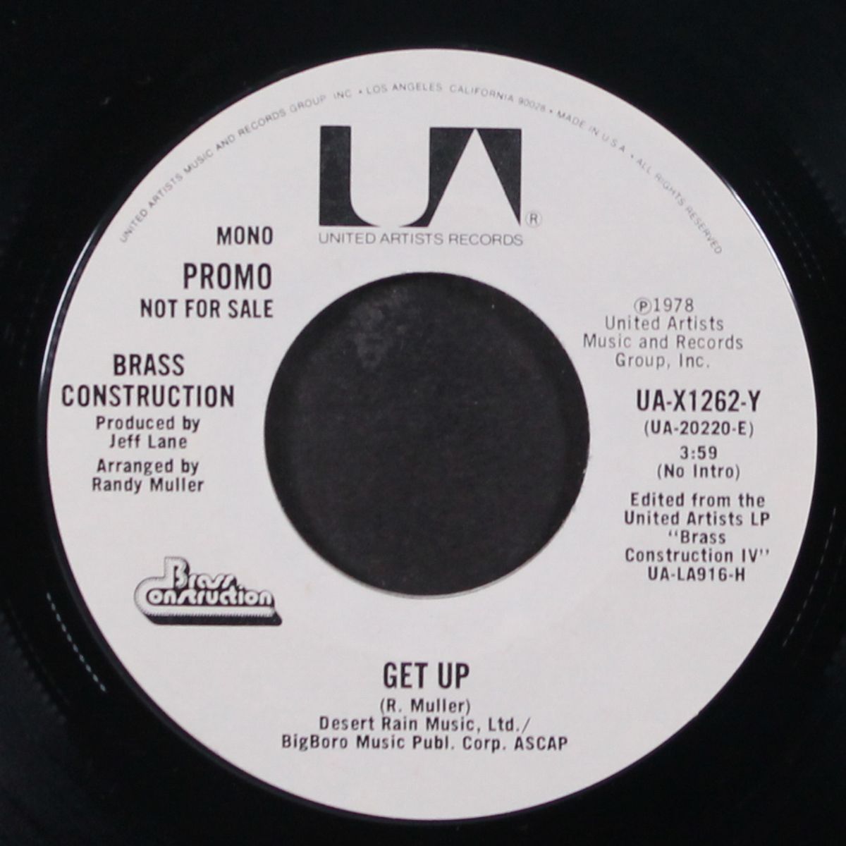 get up / mono by BRASS CONSTRUCTION