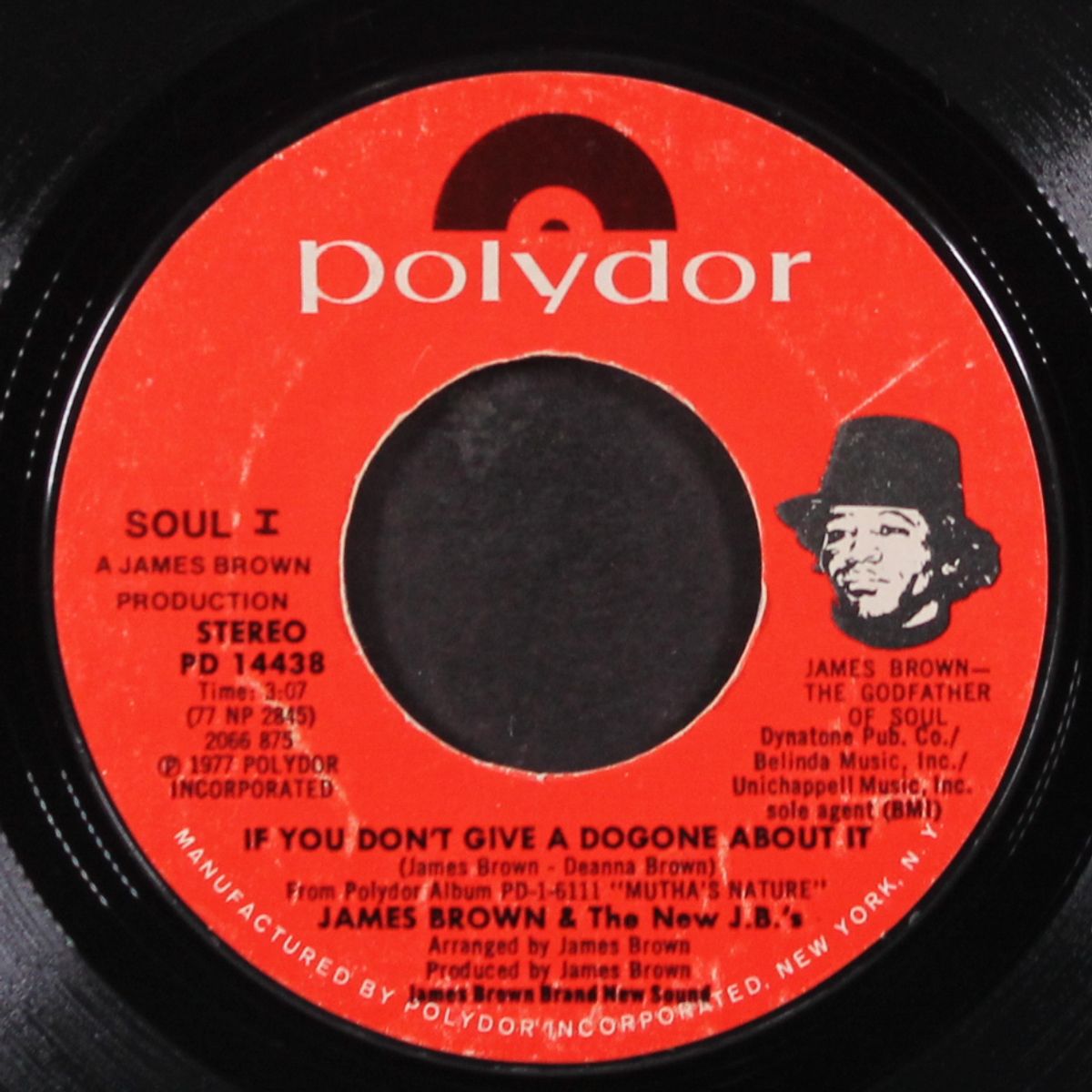 if you don't give a dogone about it / people who criticize by JAMES BROWN & NEW JB'S