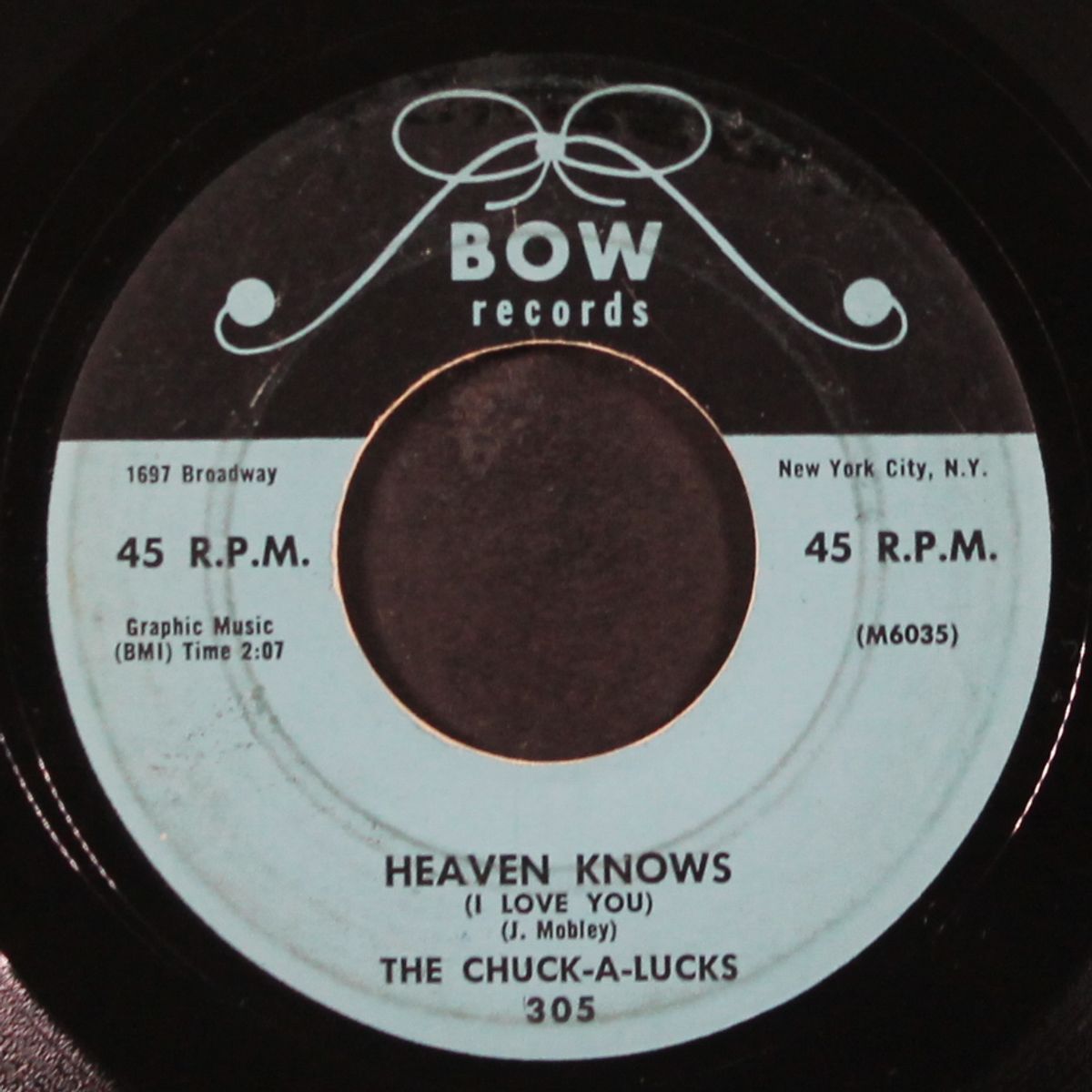 heaven knows / chuck-a-luck by CHUCK-A-LUCKS