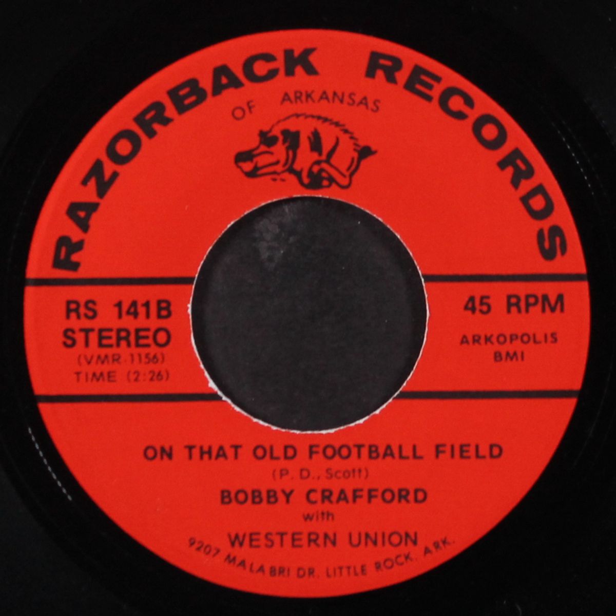 greased lightning / on that old football field by BOBBY CRAFFORD