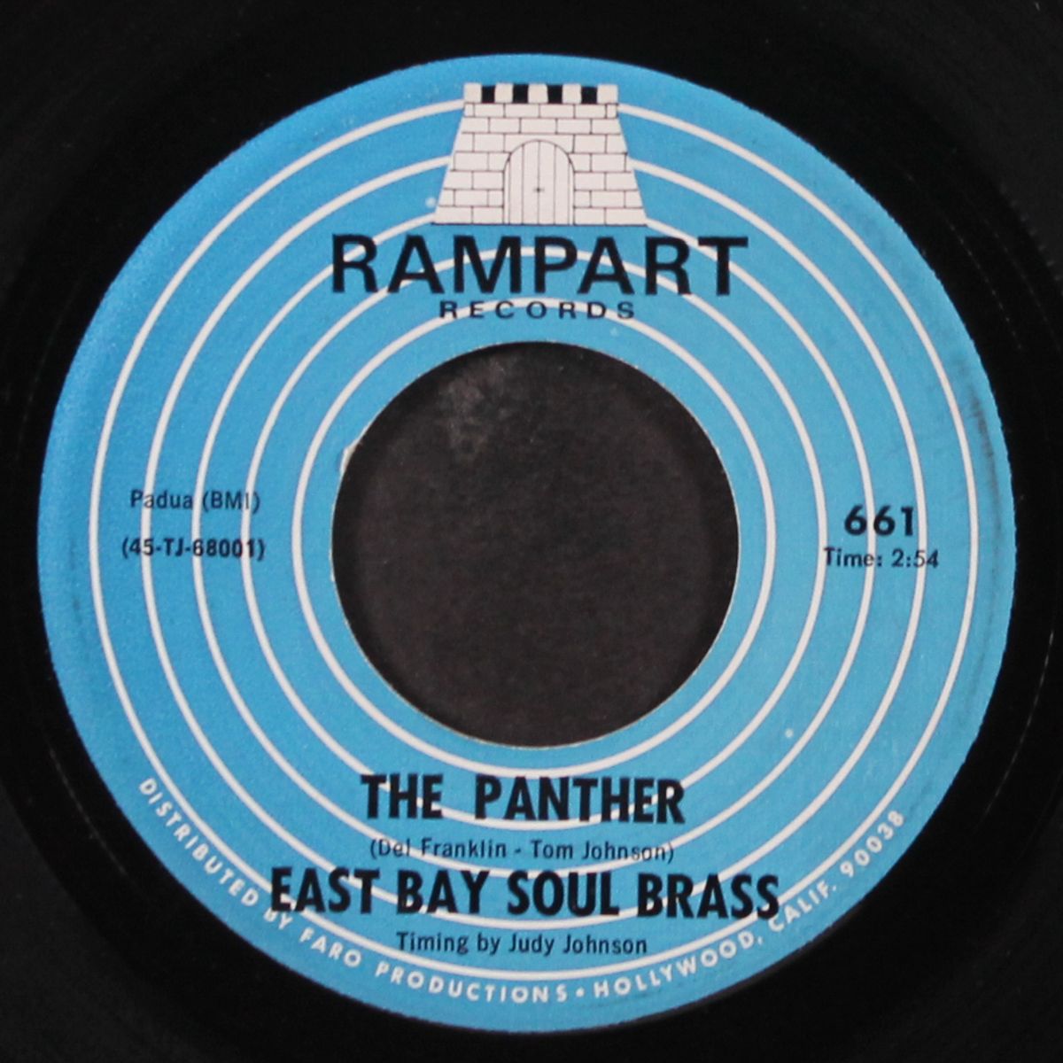 the panther / let's go, let's go, let's go by EAST BAY SOUL BRASS