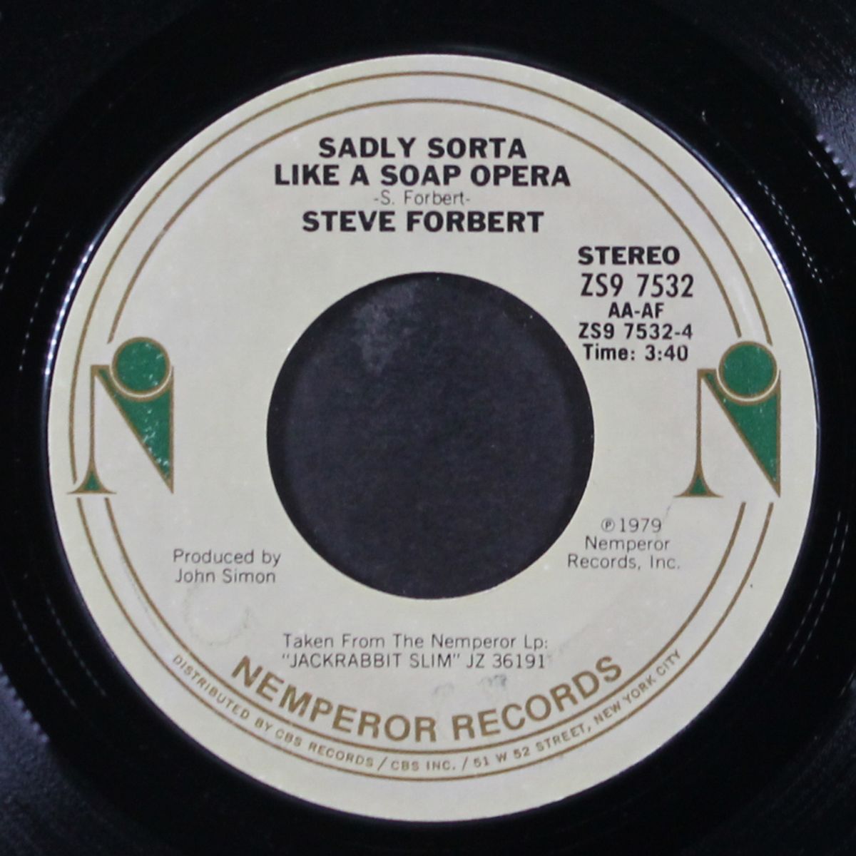 the sweet love that you give (sure goes a long, long way / sadly sorta like a soap opera by STEVE FORBERT