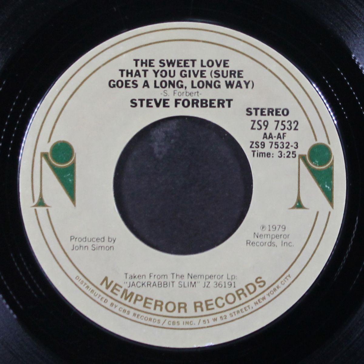 the sweet love that you give (sure goes a long, long way / sadly sorta like a soap opera by STEVE FORBERT