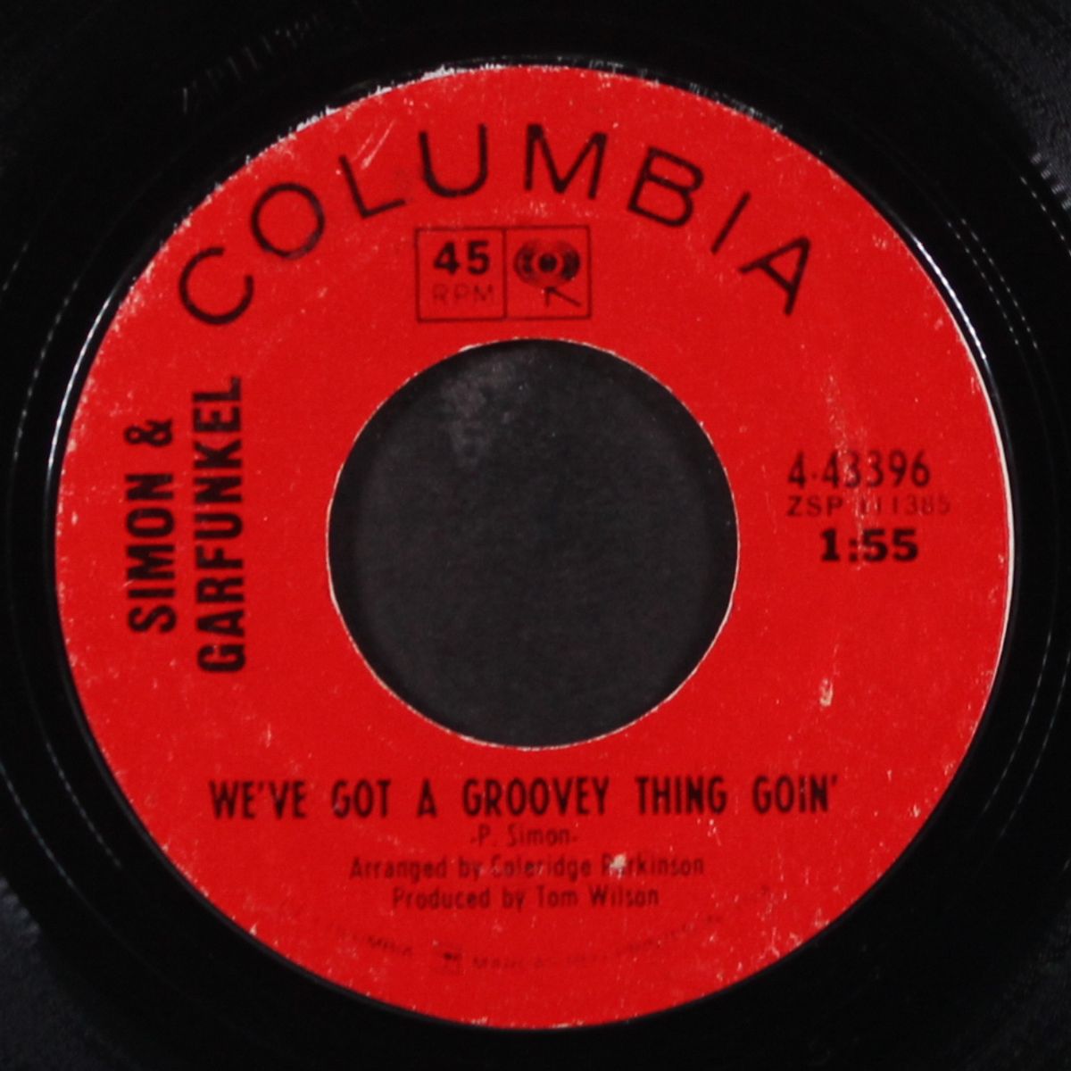 the sound of silence / we've got a groovy thing goin' by SIMON & GARFUNKEL