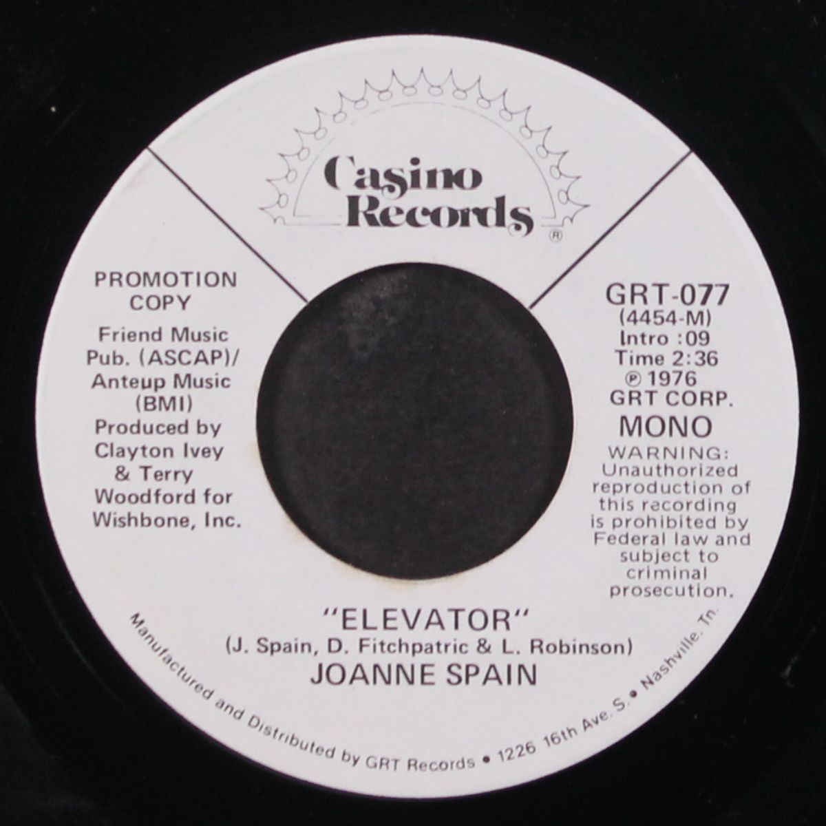 elevator / instrumental by JOANNE SPAIN