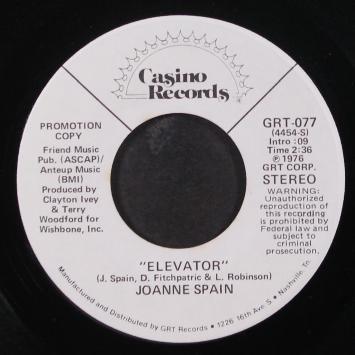 elevator / instrumental by JOANNE SPAIN