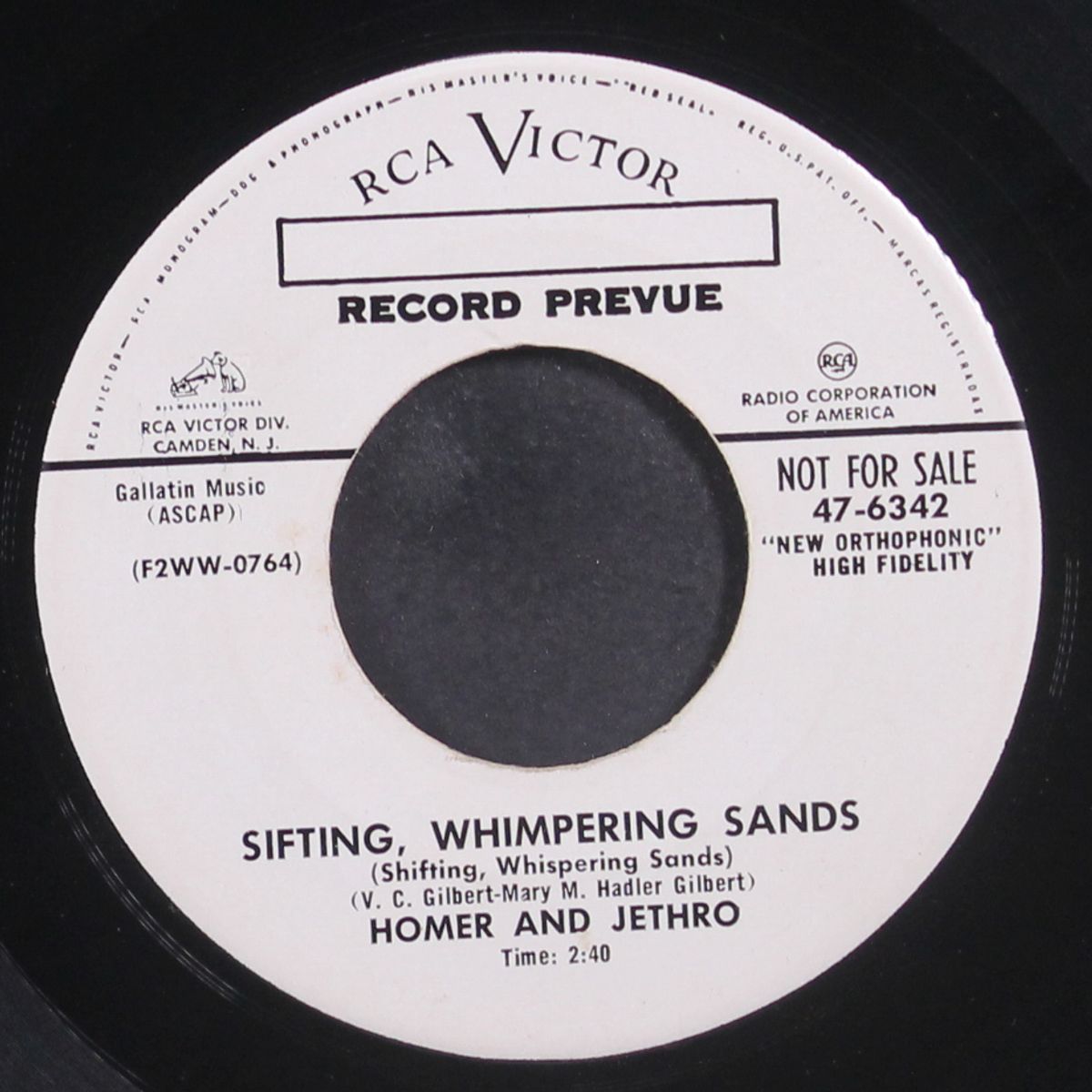 they laid him in the ground / sifting, whimpering sands by HOMER & JETHRO