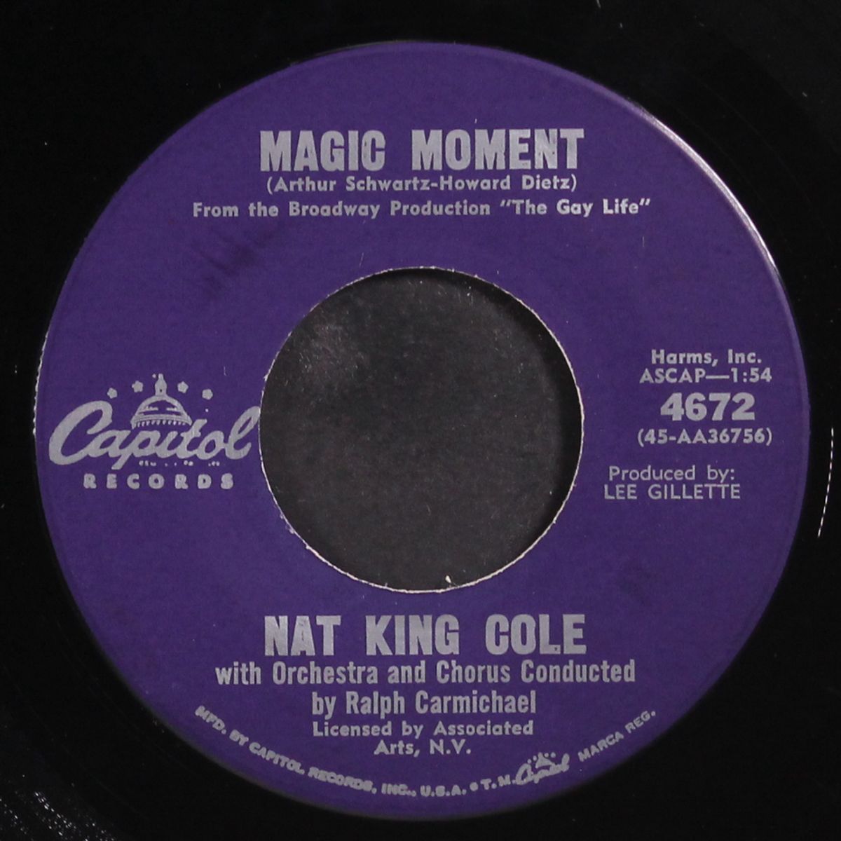 step right up / magic moment by NAT KING COLE
