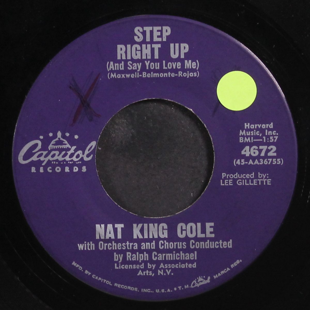 step right up / magic moment by NAT KING COLE