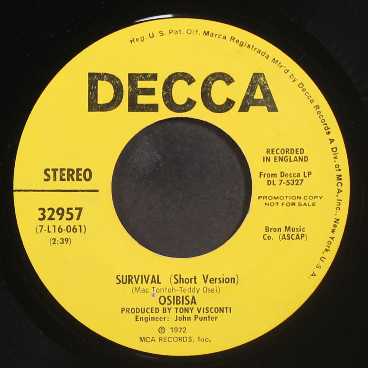 survival / same by OSIBISA