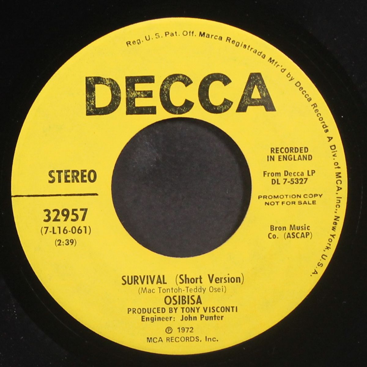 survival / same by OSIBISA