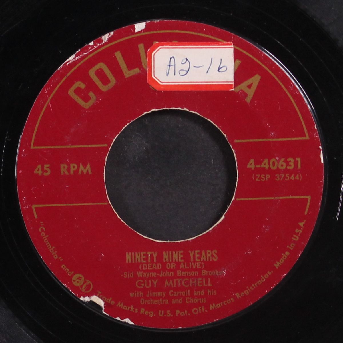ninety nine years / perfume, candy and flowers by GUY MITCHELL