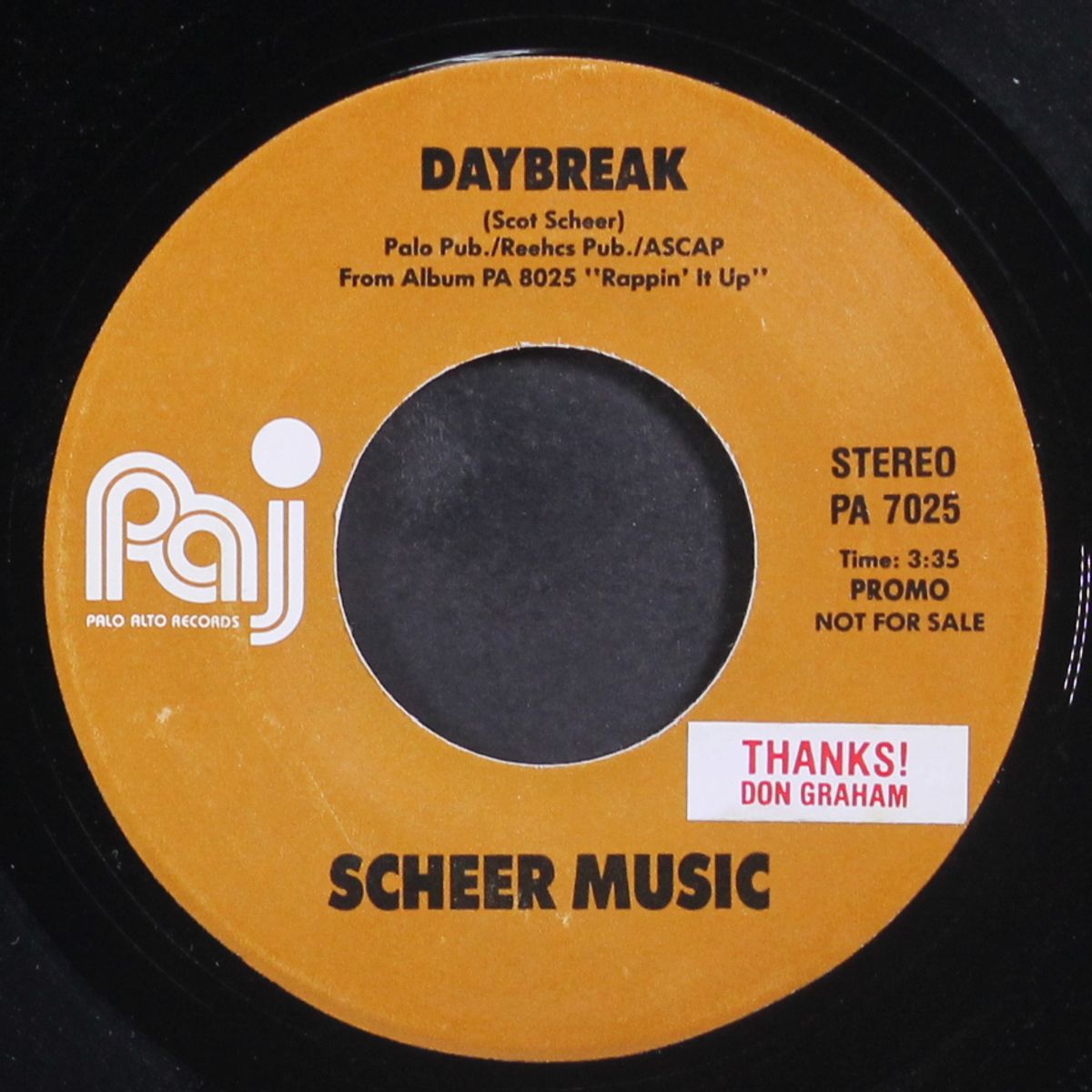 daybreak / same by SCHEER MUSIC