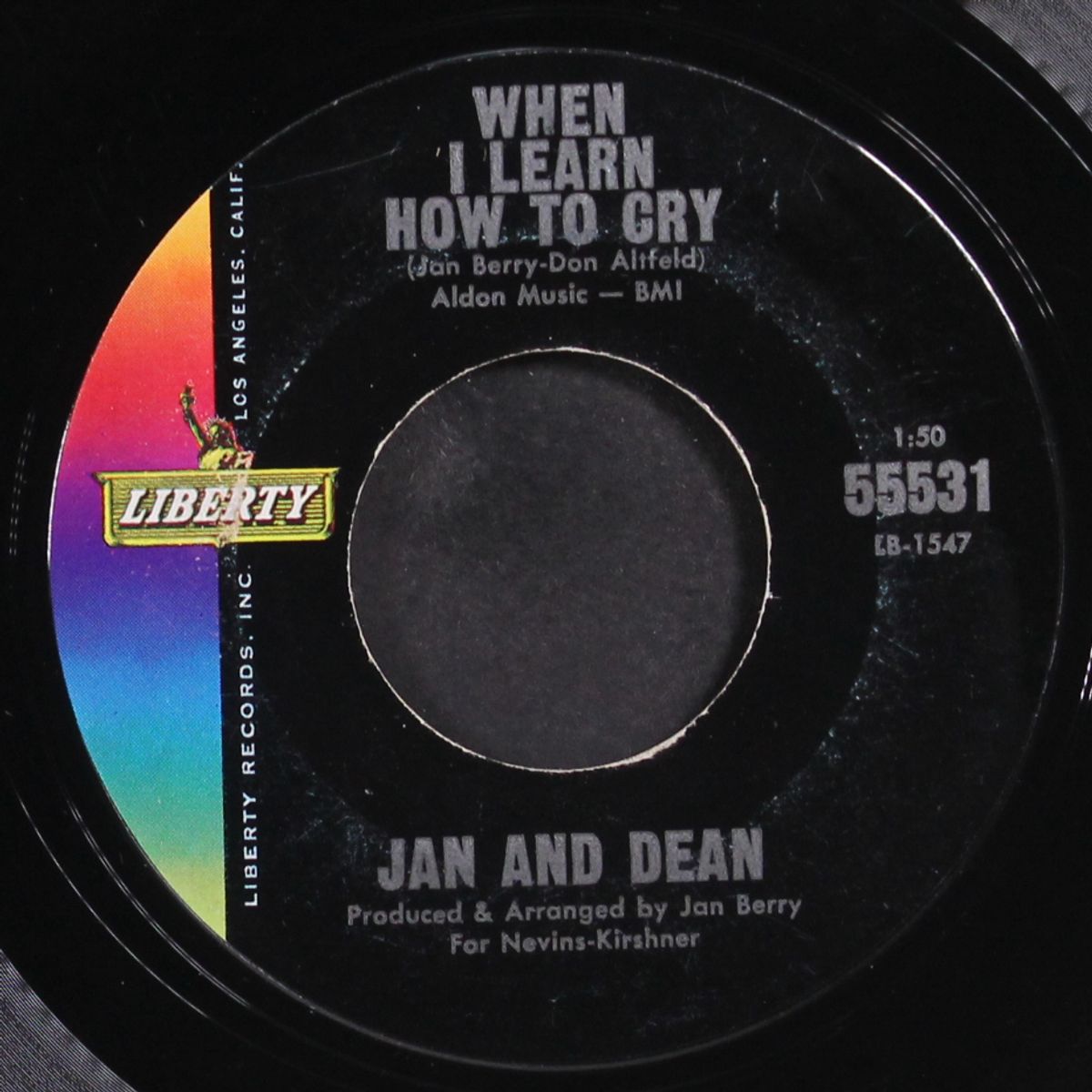 linda / when i learn how to cry by JAN & DEAN