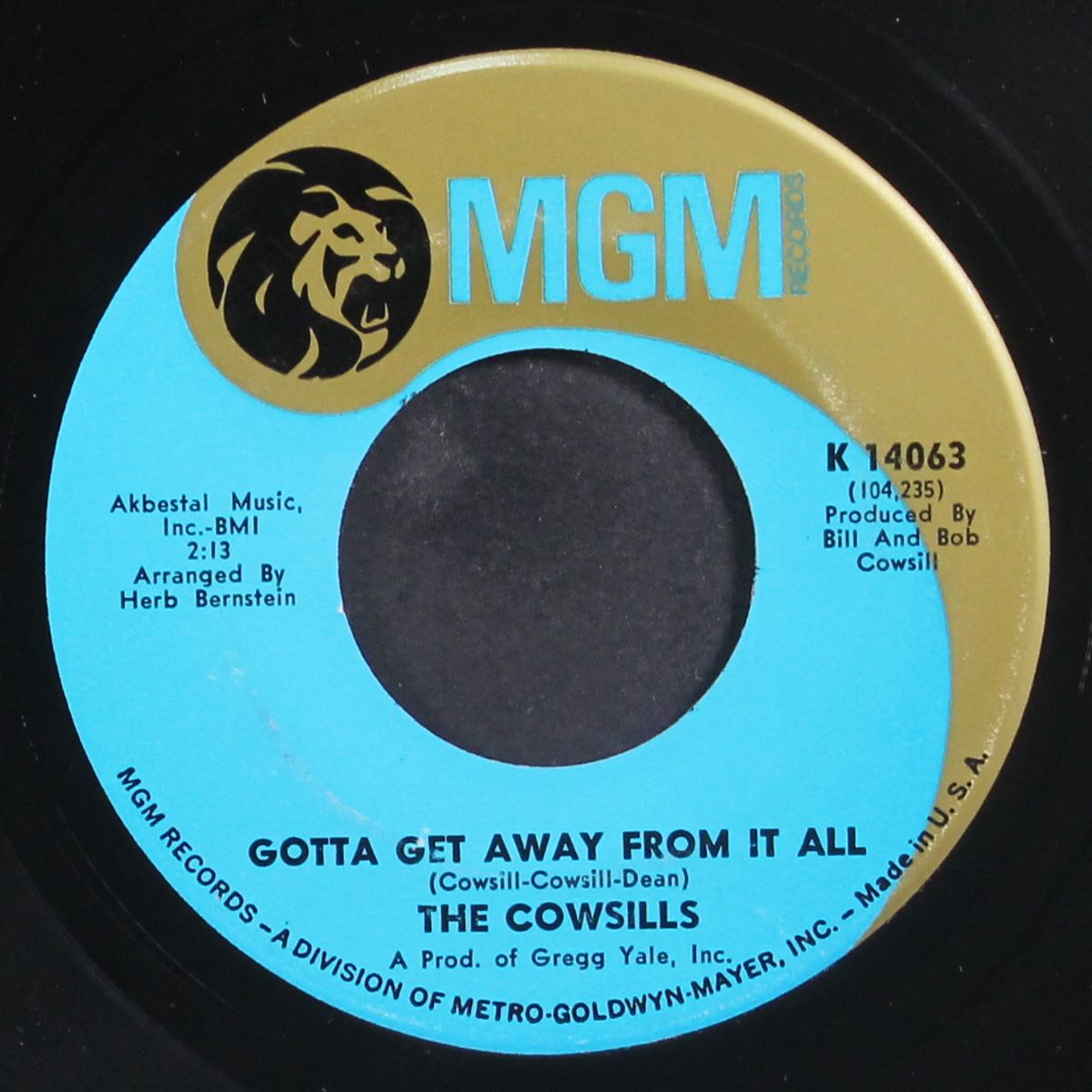 the prophecy of daniel & john the divine / gotta get away from it all by COWSILLS