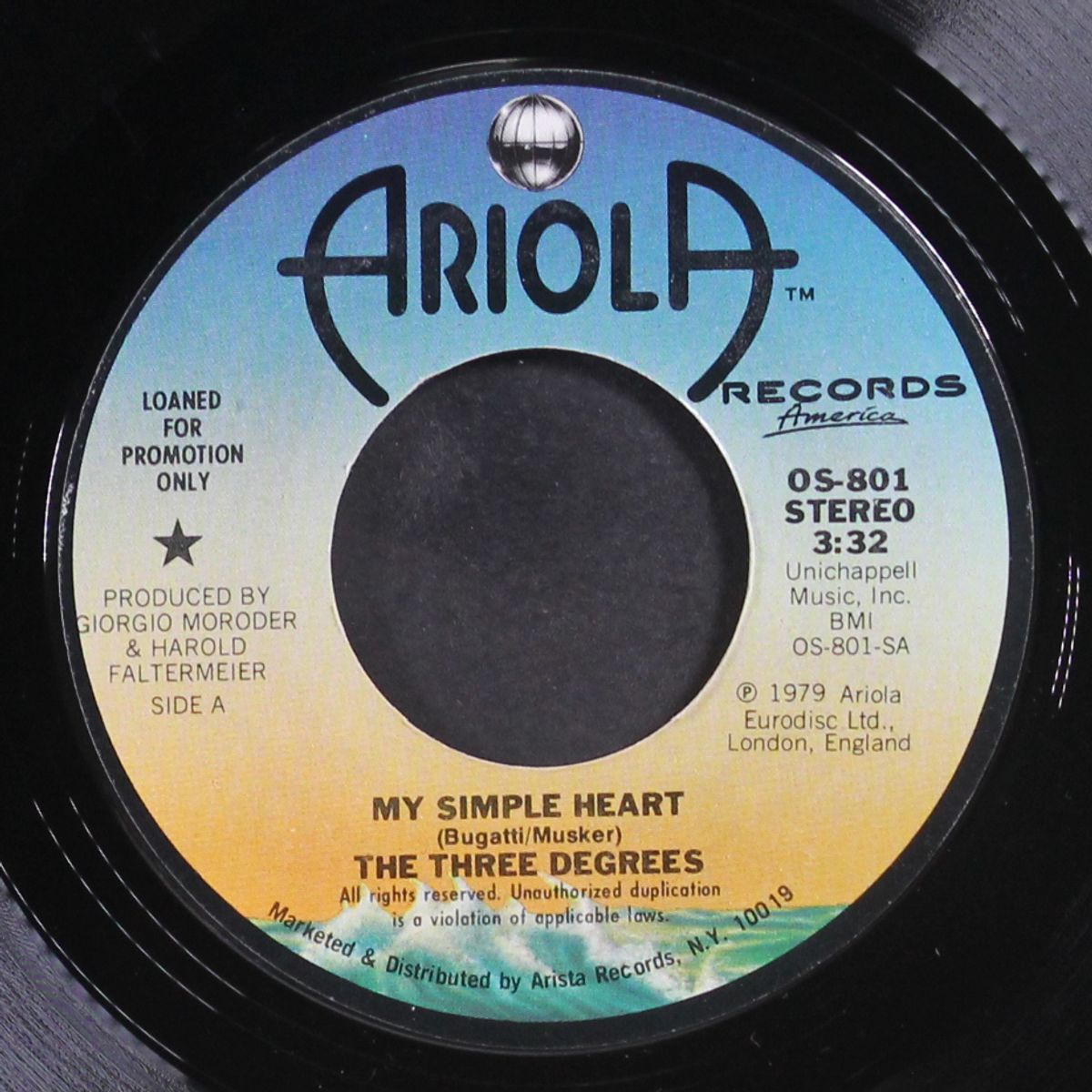 my simple heart / mono by THREE DEGREES