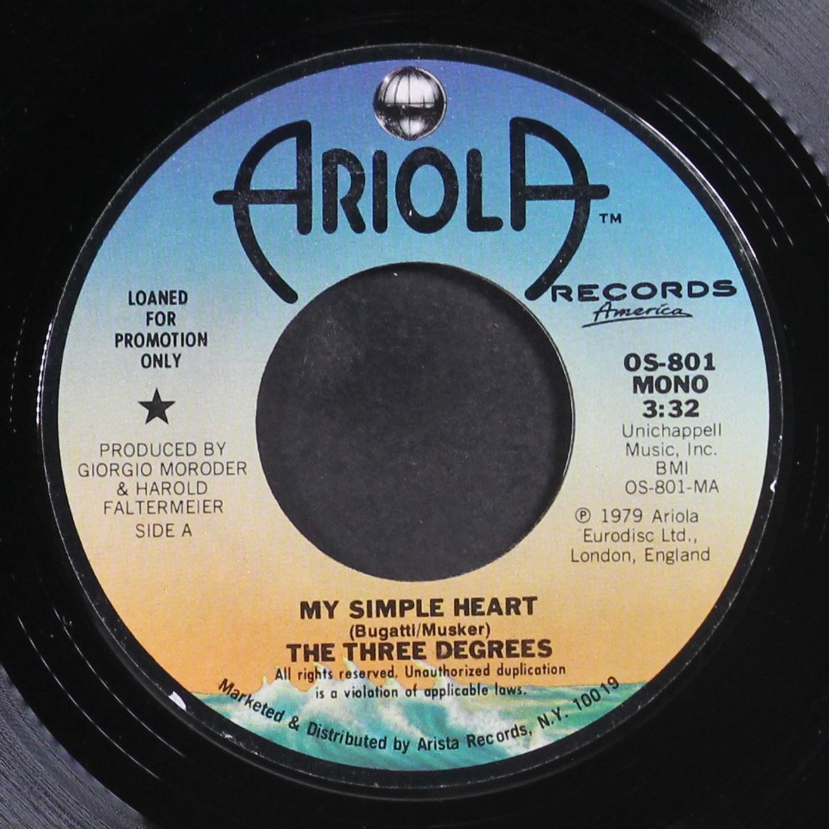 my simple heart / mono by THREE DEGREES