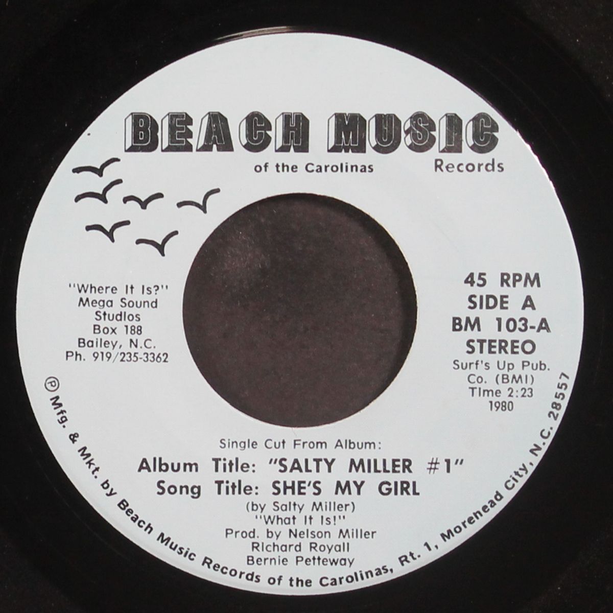 she's my girl / tall people by SALTY MILLER