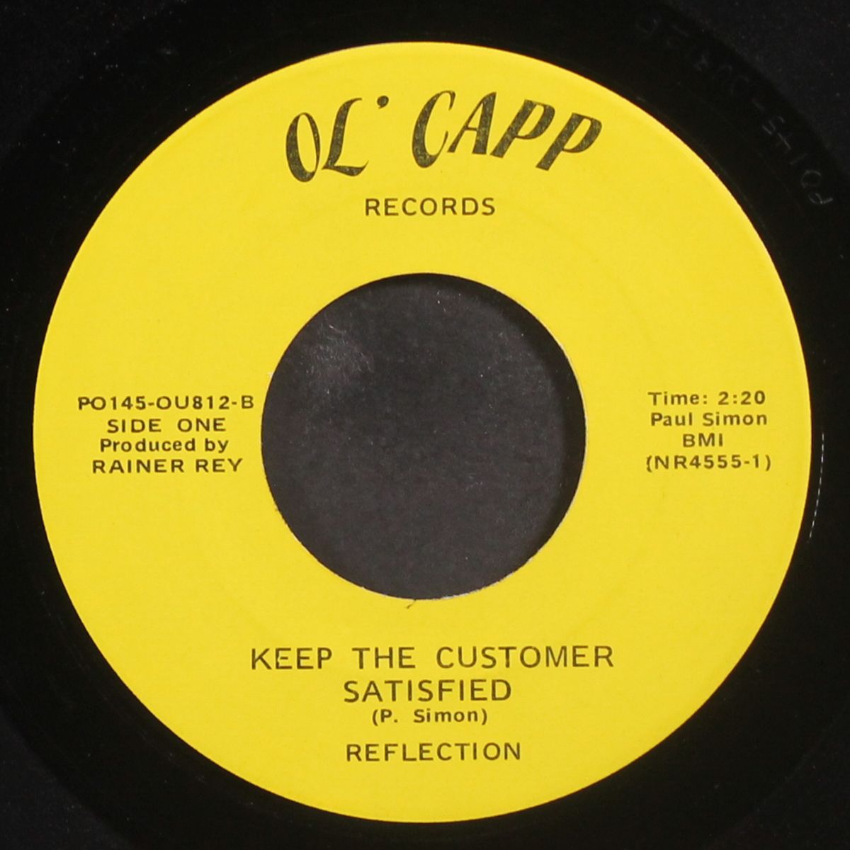 keep the customer satisfied / breaking up is hard to do by REFLECTION