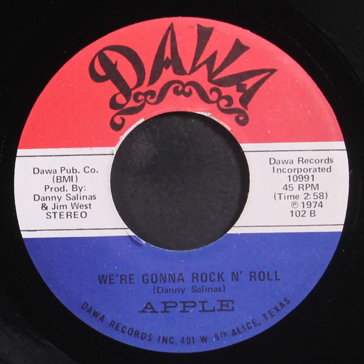 lookin' for somebody / we're gonna rock n' roll by APPLE