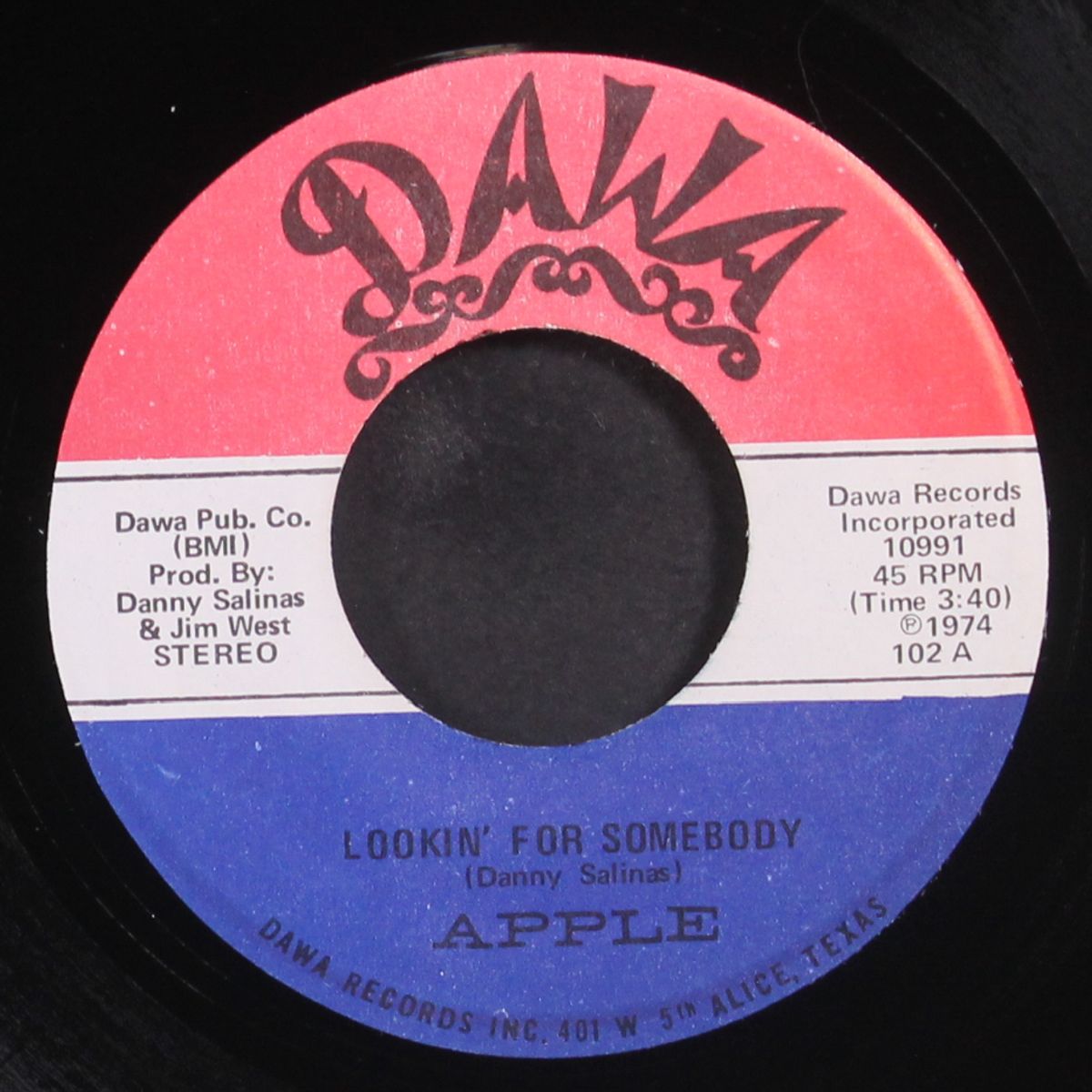 lookin' for somebody / we're gonna rock n' roll by APPLE